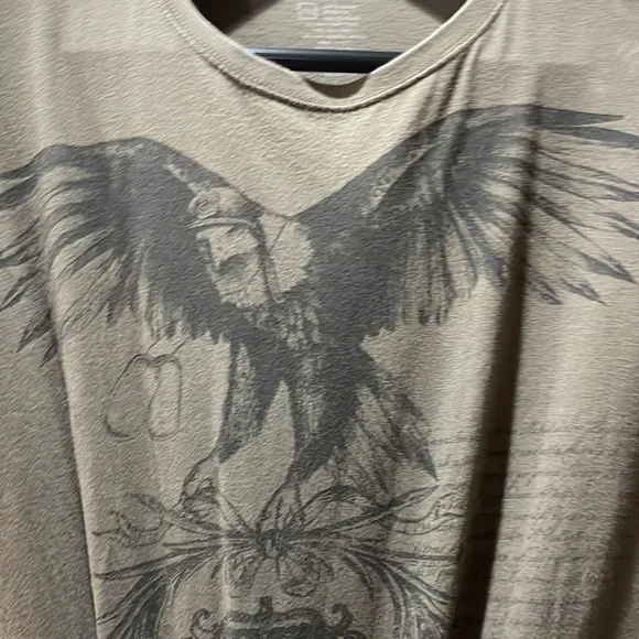 Apt 9 T-shirt with American eagle - Picture 2 of 3